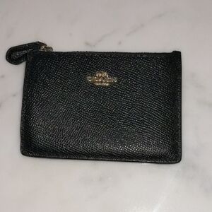 Coach Black Leather Wallet